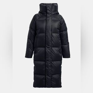 NWT Women's ColdGear® Infrared Down Puffer Parka size Small Black